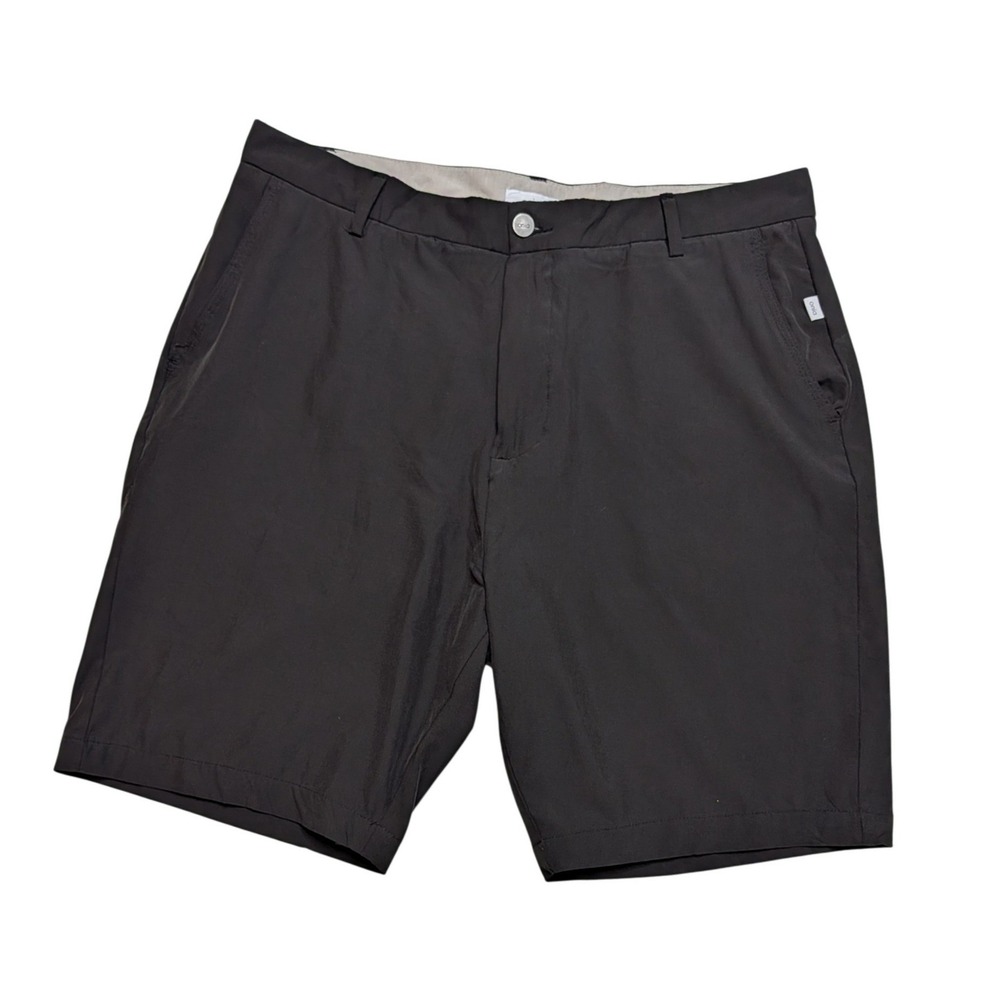 Onia Versatility Shorts Men's 34 Black 4-Way Stretch Performance 8.5"